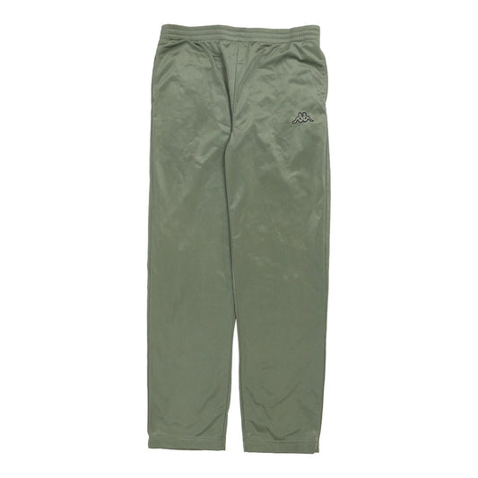Vintage Kappa Tracksuit - Small Khaki Polyester