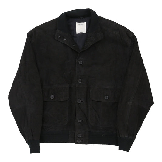 Vintage black Conbipel Suede Jacket - mens large