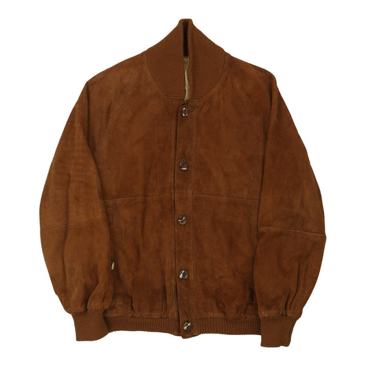 Vintage brown Unbranded Suede Jacket - mens medium