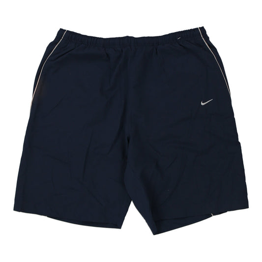 Vintage Nike Sport Shorts - Large Navy Polyester