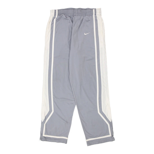 Vintage Nike Tracksuit - Large Grey Polyester