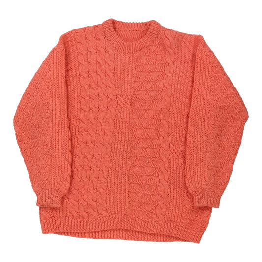 Vintage orange Unbranded Jumper - womens large