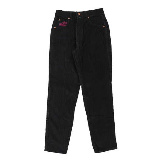 Best Company Cord Trousers - 30W UK 12 Black Cotton