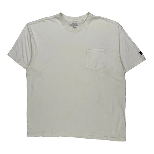 Dickies T-Shirt - 2XL White Cotton