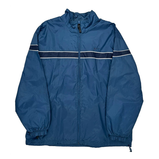 Nike Windbreaker - XL Blue Polyester