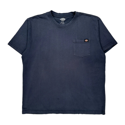 Dickies T-Shirt - XL Blue Cotton