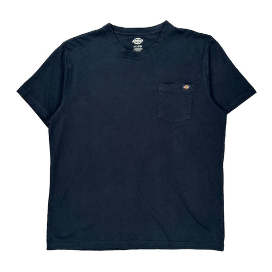 Dickies Tall T-Shirt - 2XL Black Cotton