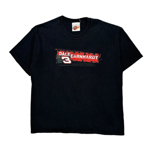 Dale Earnhardt Winners Circle Nascar T-Shirt - XL Black Cotton