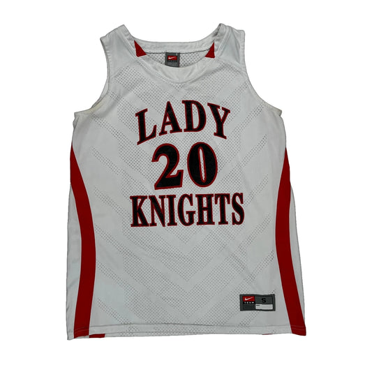 Lady Knights Nike Jersey - Small White Polyester