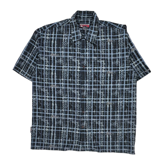 Southpole Hip Hop Short Sleeve Shirt - XL Black Polyester