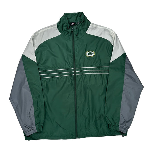 Green Bay Packers Reebok Nfl Windbreaker - 2XL Green Polyester