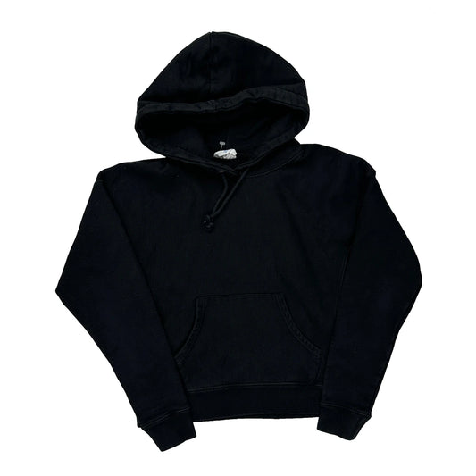 Reverse Weave Champion Hoodie - Small Black Cotton