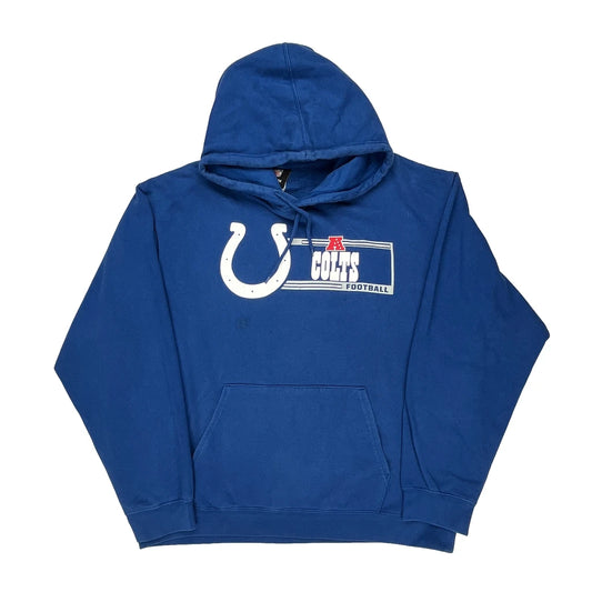 Colts Nfl Hoodie - 2XL Blue Cotton