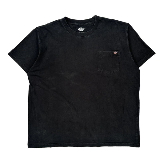 Dickies Tall T-Shirt - 2XL Black Cotton
