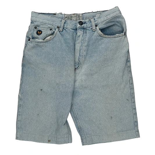 Special Edition Avirex Denim Shorts - 28W 11L Light Wash Denim