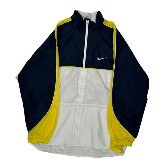 Nike Spellout Windbreaker - XL Block Colour Polyester