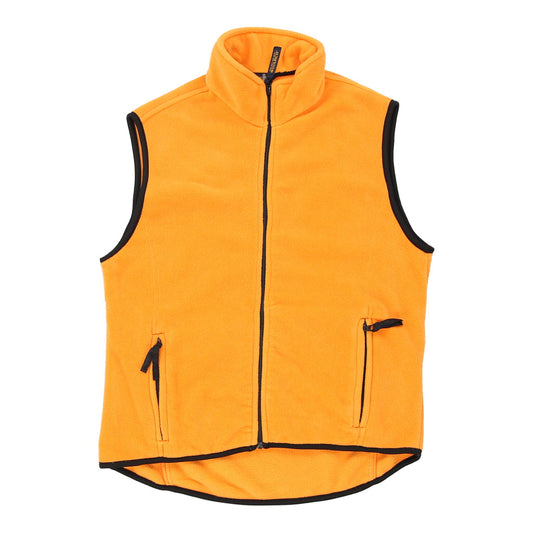Vintage orange Woolrich Fleece Gilet - womens medium