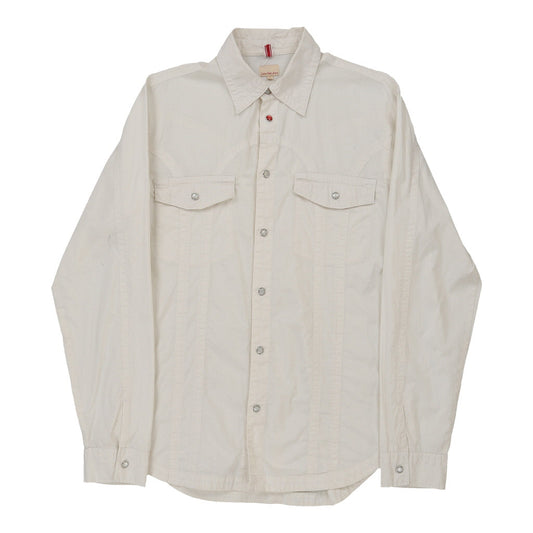 Vintage white Calvin Klein Jeans Shirt - mens medium