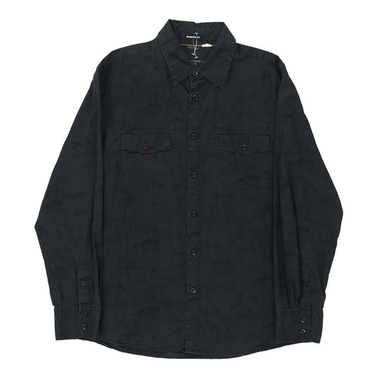 Vintage black Oakley Patterned Shirt - mens large