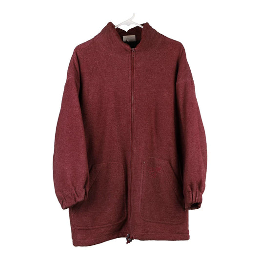Vintage red Greenstone Park Fleece Jacket - womens x-large