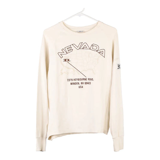 Vintage cream Nevada North Sails Long Sleeve T-Shirt - womens x-large