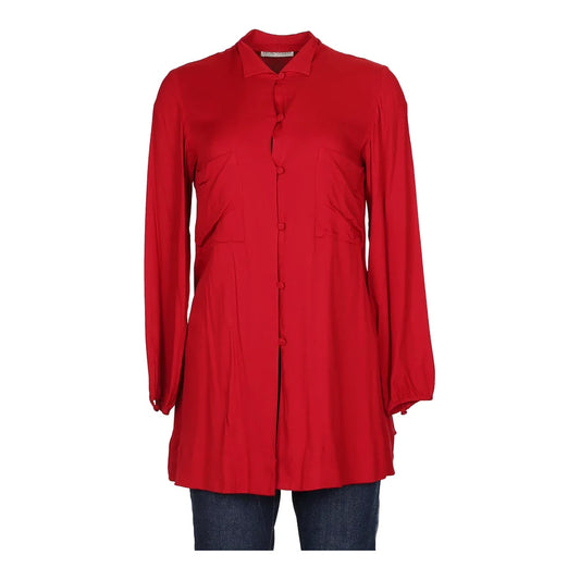 Vintage red Emporio Armani Blouse - womens large
