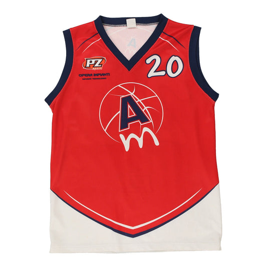 Vintage red Pz Sport Jersey - mens large