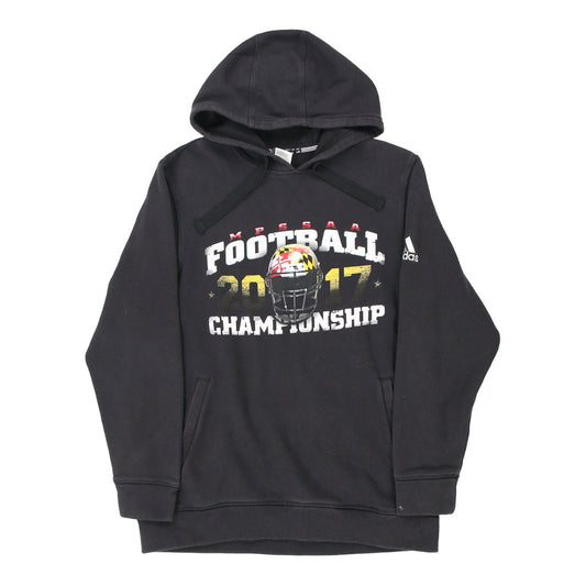 Pre-Loved black 2017 Football Championship Adidas Hoodie - mens large